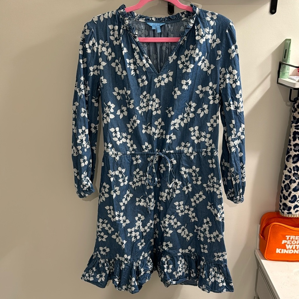 Denim Draper James dress size L